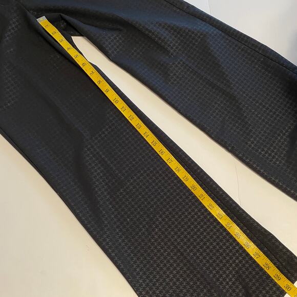 Express Design Studio Black Houndstooth Trousers Womens Size 2 Wide Leg Pants - Picture 9 of 9